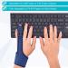 Adjustable Finger Rail Orthosis for Pain Relief | Improve Tenosynovitis Symptoms | Medium Size - Buy Online on GoSupps.com