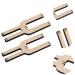 EXCEART 2Pcs Wooden Pompom Maker DIY Craft Tool for Yarn Crochet Knitting - Sewing Accessories for Kids and Adults - Buy Online on GoSupps.com