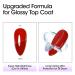 Gellen Gel Top & Base Coat Set - 18ml No Wipe Ultra Glossy Nail Polish for 28+ Days | Soak Off UV LED Gel Coats - Buy Online on GoSupps.com