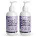 Marie Originals Eczema & Psoriasis Nourishing Shampoo and Conditioner Bundle Itchy Scalp Relief Dry Scalp Shampoo & Hydrating Conditioner with Tea Tree Lavender & Peppermint 8 oz Each