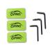 DOITOOL Makeup Supplies 3 Sets Natural Mascara Natural Brows Soap Portable Eyebrow Gel Woman Styling Cream Eyebrow Trimming
