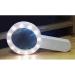 Portable Magnifier Extra Large with 12 LED Handheld and Light 30X Size Illuminated Magnifier Large 100mm Distortion-Free Illuminated Magnifier with Glass Lens Compatible wi Full of Stars - Buy Online on GoSupps.com