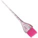 Glitter Handle Hair Dye Brush Hair Coloring Tool with Long Handle Material Pearly Lustre Handle for Beauty Salon and Hair Salon (Pink) - Buy Online on GoSupps.com