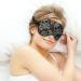 Skull and Paisley Sleep Mask for Women - Adjustable Eye Shades with Elastic Strap for Ultimate Comfort - Buy Online on GoSupps.com