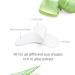 SRCKFIZ 100 Pairs Lint Free Eye Gel Pads for Eyelash Extensions - Hydrogel Under Eye Patches for Professional Use - Buy Online on GoSupps.com