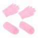 FOMIYES 2 Pairs Gel Care Kit Spa Socks for Cracked Feet Hand Moisture Gloves Hands Beauty Masks Gloves Women Spa Gloves Hand Gloves Miss Moisturizing Yarn Accessories