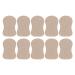SUPVOX Underarm Armpit Sweat Pads Stickers Disposable Adhesive Sweat Shield Guard for Women Men 10Pcs