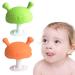 Silicone Mushroom Teether Toys for Babies - Soothing Teething Relief for 0-6 Month Infants - Buy Online on GoSupps.com