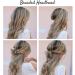 Headband Hair Braid Natural Looking Synthetic Hair Piece Extension Highlighted Plaited Braids Elastic Stretch Hairpiece Women Girl Beauty Accessory - Maroon & Ash Brown - Buy Online on GoSupps.com
