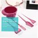 DOITOOL 1 Set Hairdressing Tool Hair Dye Tools Empanada Maker Color Hair Dye Hair Applicator Brush Mixing Tint Bowl Hair Dye Brush Hair Coloring Tool Dedicated Abs Red - Buy Online on GoSupps.com