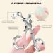 Weduspaty Contact Lenses Wearing Aids Contact Lens Tool Silicone Pad Ergonomic Plated Portable Contact Lens Remover for Beginner Universal Travelling Contact Lens Inserter - Buy Online on GoSupps.com