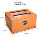 Cigar Humidor with Thermometer and Humidifier Large Cedar Wood Multi-Layer Partition Capacity of About 80 Cigars - Buy Online on GoSupps.com