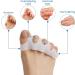 Medium-Footed Gel Toe Spreader & Cushion - 6PCs Forefoot Pads for Diabetic Feet Blisters & Pain Relief - Breathable & Comfortable - Buy Online on GoSupps.com