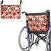 Tovmekdjn Wheelchair Bag Printed Wheelchair Bag Polyester Cloth Bag Electric Wheelchair Walker Accessory Bag Wheelchair Bag - Buy Online on GoSupps.com