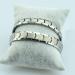 Men's Pure Titanium Double Magnet Bracelet - Eliminate Static Electricity - Silver Magnetic Bracelet - Buy Online on GoSupps.com