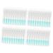 Mobestech 160 STK Interental brush refillable dental pick cleaning agent teeth clean tooth gap cleaner elasticity cleaning brush braces tool TPE