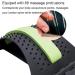 Backer 1 Piece Back Stretch Equipment Massager - Lumbar Spine Relaxation & Pain Relief | Blue Fitness Gear - Buy Online on GoSupps.com