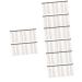 Beavorty 24 Pcs Eyebrow Stickers Waterproof Stickers False Eyebrows Stickers Imitation Eyebrow Sticker Miss