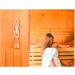 Wooden Sauna Hourglass & Clock - Premium Sauna Accessories for Time Display & Relaxation - Buy Online on GoSupps.com