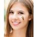 ASU Sun Devils Glitter Face Sticker Tattoos - Arizona State University NCAA Fan Gear, 4 Pack - Buy Online on GoSupps.com