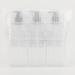 Segbeauty Soap Dispenser Set - 3 Refillable 500ml Shampoo Bottles with Labels for Kitchen & Bathroom - Transparent Design - Buy Online on GoSupps.com