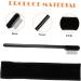 minkissy 4 sets Travel Comb Long Lash Metal Grooming Shaping Women Makeup Portable Steel False Shaper Men Eyebrow Bag Tool Teeth Handle Eyelash Storage Girl with Professional for Cosmetics - Buy Online on GoSupps.com
