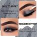 Oulac Shimmer Grey Cream Eyeshadow - Waterproof Glitter Eye Shadow - Moisturizing Formula - Easy to Blend - 0.42 oz - Total Eclipse (06) - Buy Online on GoSupps.com