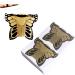 BeautyLeader 100pcs Nail Form Pro Butterfly Square Tips for C Curve Acrylic UV Gel Nails - Nail Extension Tool for Builder Nail Art - Buy Online on GoSupps.com