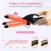 Janelove 13mm Mini Curling Iron for Short Hair - Travel-Friendly Beach Waves & Small Curls Pink | 200 C Wave Iron - Buy Online on GoSupps.com