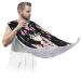 Beard Bib Apron Beard Bib Hair Catcher for Men Shaving and Trimming Non-Stick Waterproof Beard Cape Grooming Cloth Cat Flower Paint