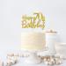 Gold Glitter Happy 70th Birthday Cake Topper Hello 70 Cheers to 70 Years 70 & Fabulous Party Decoration - Buy Online on GoSupps.com