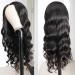 Dosacia V Part Body Wave Brazilian Virgin Human Hair Wig 20Inch - Glueless, 150% Density, Natural Color - For Black Women - Buy Online on GoSupps.com