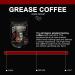 GothRider Grease Whole Bean Coffee (12 oz) - USDA FairTrade and COR Certified Organic Coffee Beans Slow-Roasted Coffee Beans Neapolitan Blend Dark Roast Whole Bean Coffee - Buy Online on GoSupps.com