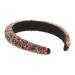 TOVINANNA Crystal Diamond Headband Women Hair Hoop Female Headwear Party Hair Accessories Stylish Hair Hoop Headband for Girl Female Party Headdress Women Headdress Party Headwear