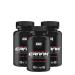 ESN Crank Focus 3 x 100 Caffeine L-Theanine Capsules 62.50 g (Pack of 3)