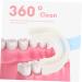 Minkissy Manual Silicone Toothbrush - 3 Pack 360 Degree Car Toothbrush for Adults Ideal for Electric Vehicles - International Shipping Available - Buy Online on GoSupps.com
