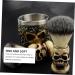 Frcolor Skull Beard Brush for Men | Facial Cleaning & Grooming Tool | Ideal for Beard Care & Shaving - Buy Online on GoSupps.com
