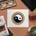 Buy 2 x Yin Yang Symbol Microfiber Lens & Eyeglass Cleaning Cloths - Perfect for International Shipping - Buy Online on GoSupps.com