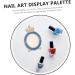 FRCOLOR Nail Art Supplies Foundation Mixing Palette Crown Design Nail Art Palette - Buy Online on GoSupps.com