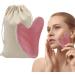 Tadipri Gua Sha - Gua Sha Face - Gua Sha Stone Jade Rose Quartz - Guasha Facial Treatment - Facial Acupuncture Therapy - Reduce Fine Lines and Wrinkles (Rose Quartz) - Buy Online on GoSupps.com