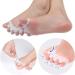 zoerbufan Toe Separators 3 Pair Toe Stretcher for Overlapping Toes to Relax Toes Silicone Toe Straighteners for Hallux Valgus Soft Gel Toe Spacers for Correct Bunions (Pink) - Buy Online on GoSupps.com