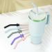 IFORYONLIFE 5 Pack Silicone Press in Straw for Stanley 40oz Tumbler Accessories Replacement Straw Bite Valve for Stanley Cup - Buy Online on GoSupps.com
