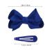 Lurrose Blue Hair Clips Set - 12 Hair Bows & 50 Metal Hair Clips | Classic Hair Accessories for Girls - International Shipping - Buy Online on GoSupps.com