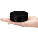 Buy Belle Vous 24 pc Black Aluminum Jars - 114ml Screw Cap Cans for Travel Cosmetics & Sweets | Ideal Lip Balm/Cream Container - Buy Online on GoSupps.com