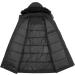 WEEN CHARM Men's Warm Parka Jacket Anorak Winter Coat with Detachable Hood - Black-8828 Small - Buy Online on GoSupps.com