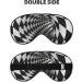 3D Vortex Illusion Sleep Eye Mask - Soft Eyeshade for Travel & Night Sleep | Elastic Strap Blindfold - Buy Online on GoSupps.com