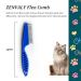 Zenvaly Pet Flea Comb - Effective Tear Stain & Lice Remover for Cats & Dogs - Blue | International Shipping Available - Buy Online on GoSupps.com