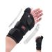 Wrist Brace Thumb Spica Splint Support for Carpal Tunnel De Quervain's Tenosynovitis Tendonitis Pain Arthritis Trigger for Man and Women (Medium - Left Hand) Medium Left Hand