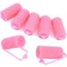 Wordmouk 32-Piece Pink Foam Sponge Hair Rollers - Soft Curlers for DIY Hair Styling - Hairdressing Tools for Women and Kids (30mm) - 32 Count - Buy Online on GoSupps.com