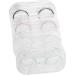 Homsfou 8-Piece Contact Lens Container Organizer - Cosmetic Lenses Storage Box & Cleaning Tool Case for Glasses - Buy Online on GoSupps.com